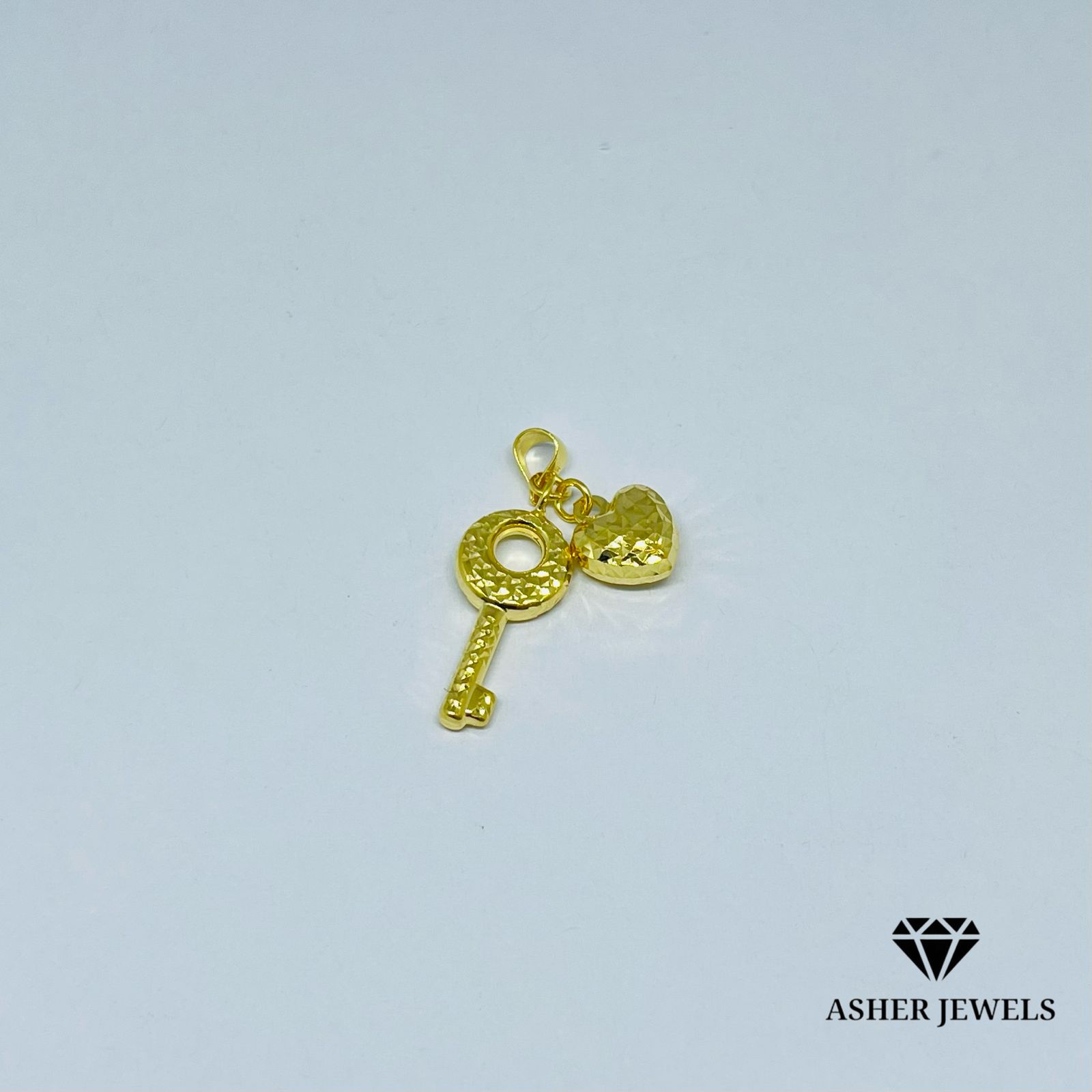 Key Heart Pendant